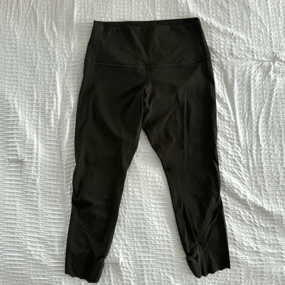 Lululemon align high waist scalloped leggings, size 10